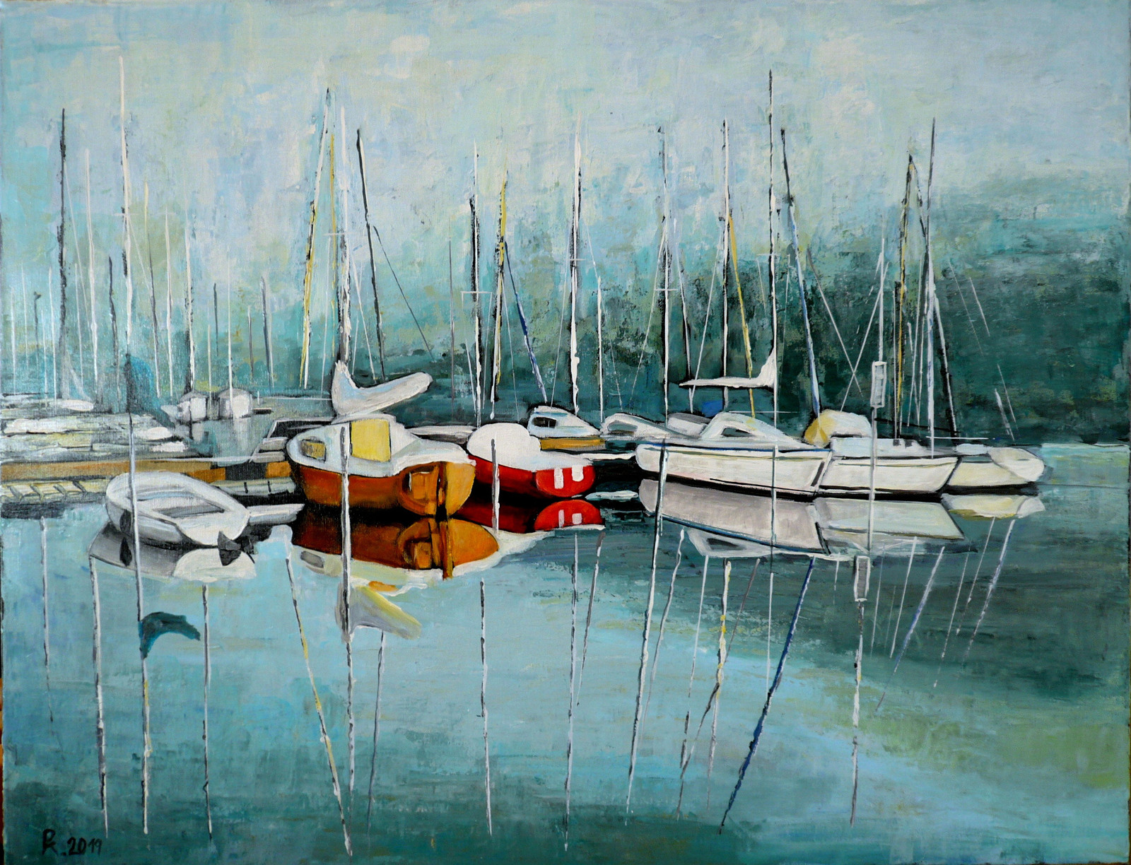 Před bouří 90 x 70