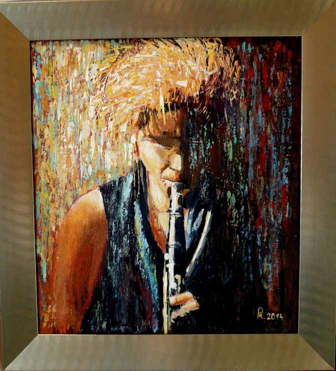Klarinetista 50x40