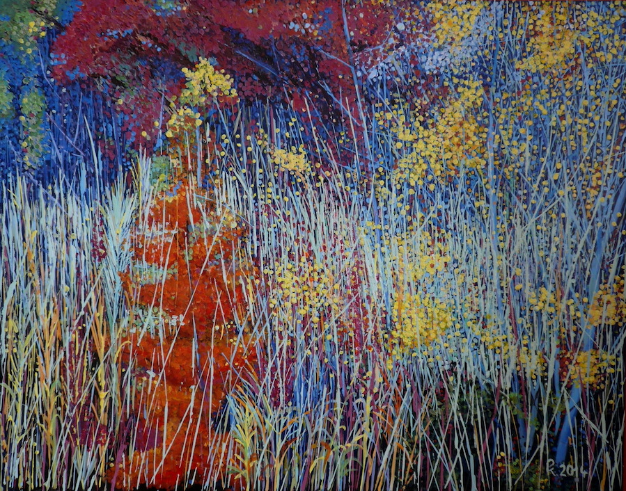 Magická louka 100x80