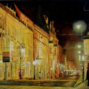 Noční město 85x65
