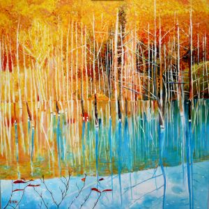 V lese II. 80x80